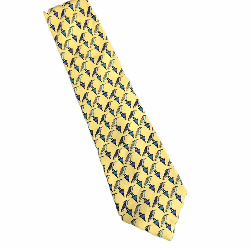 LIBERTY OF LONDON‎ SILK BIRD TIE